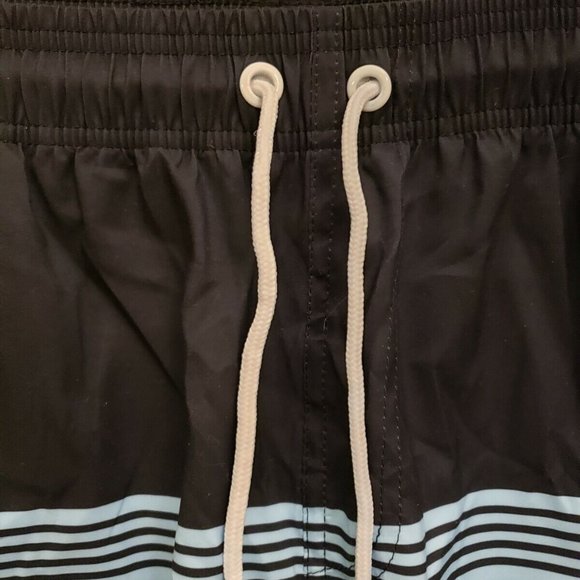 SILKWORLD Men's 2 Pack Swim Trunks Quick Dry Beach Boardshorts Classic Length L - Picture 6 of 11